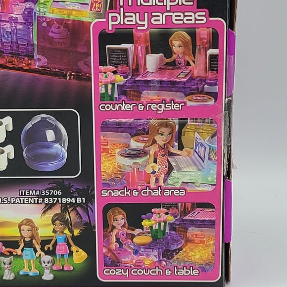 Lite Brix Super Light Building System Sweet Treats Play Set Cra-Z-Art New - Picture 8 of 9